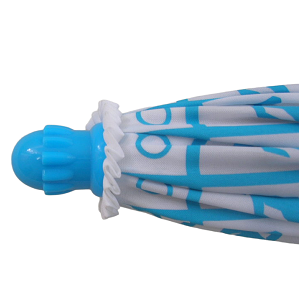 umbrella end cap custom: circle-shaped
