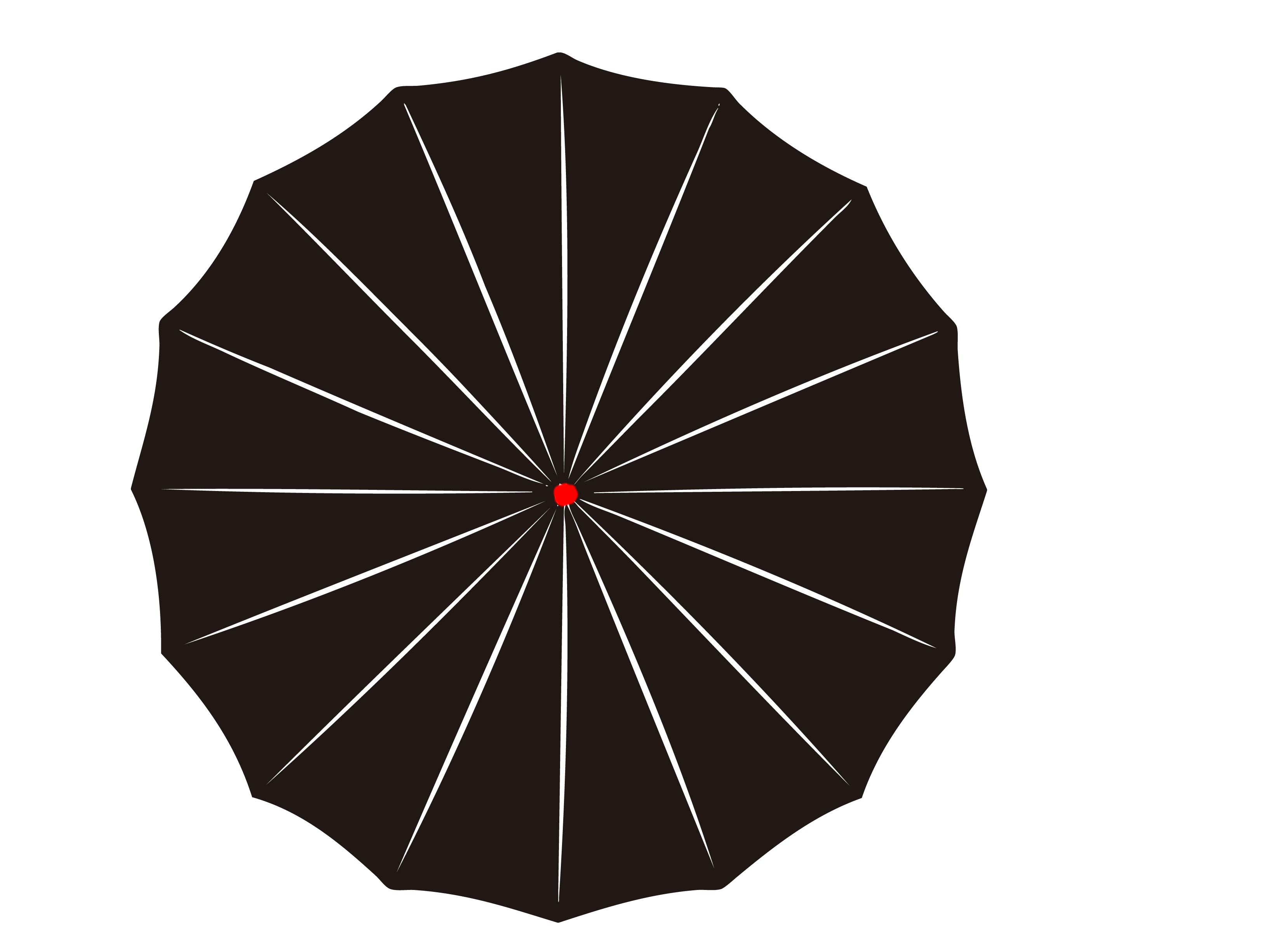 Umbrella End Cap Custom Artfarm