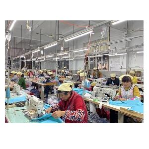 umbrella making at factory